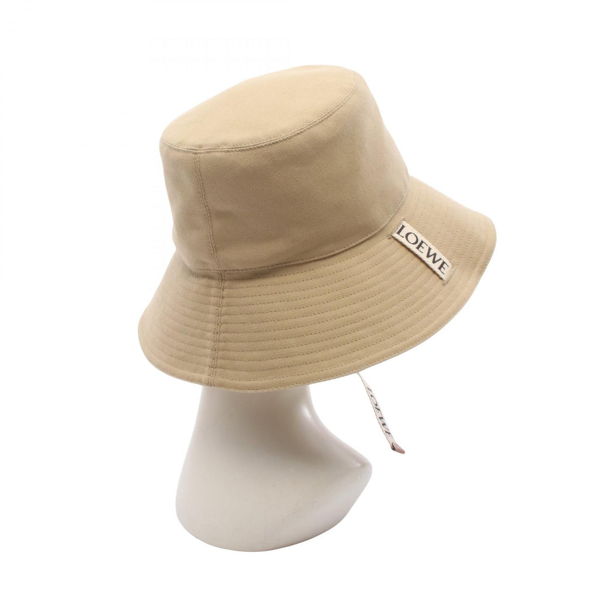 Loewe Logo Fisherman Hat · Cotton & Leather