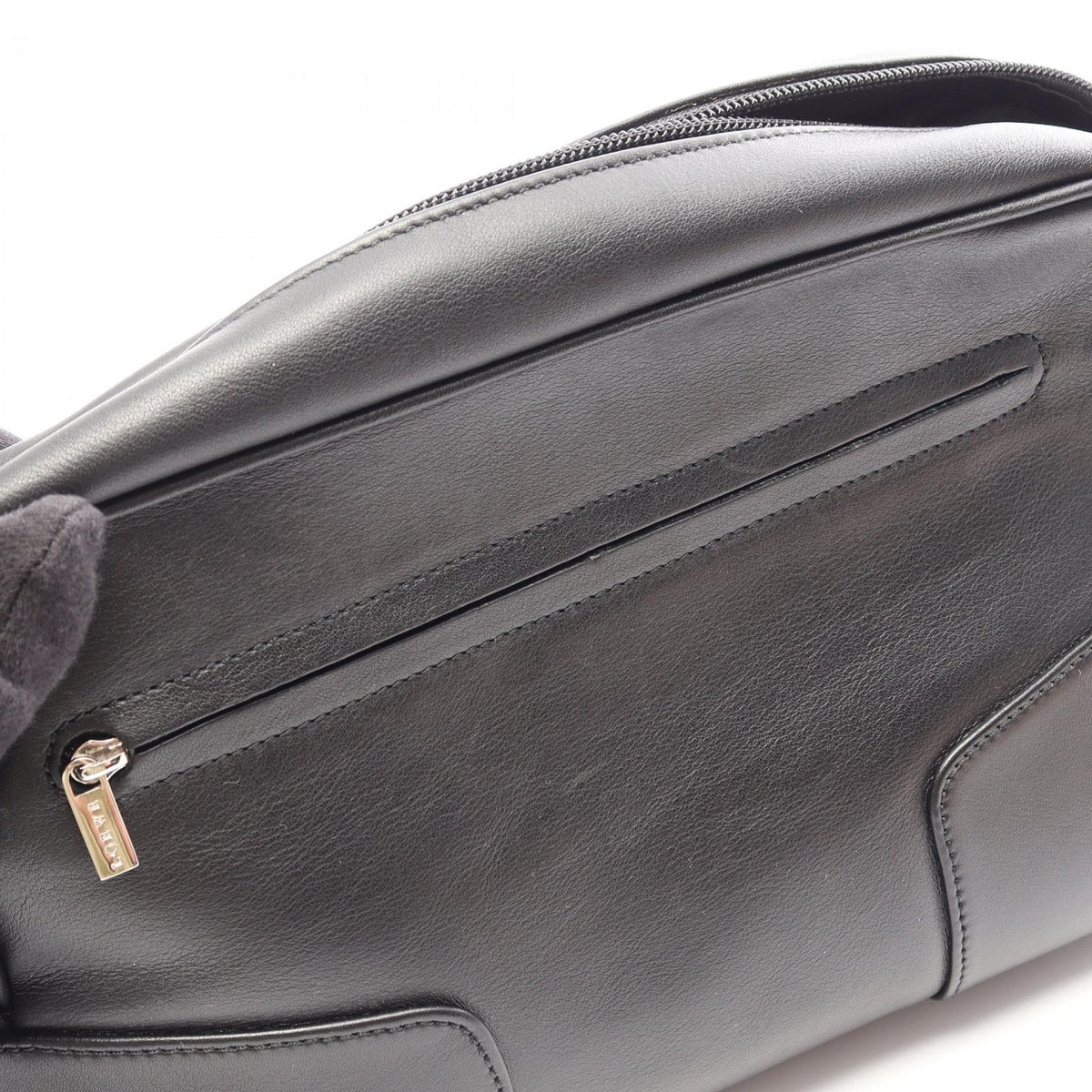 LOEWE Anagram · Leather Clutch