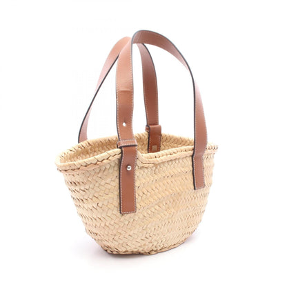Loewe Basket Small · Leather & Raffia