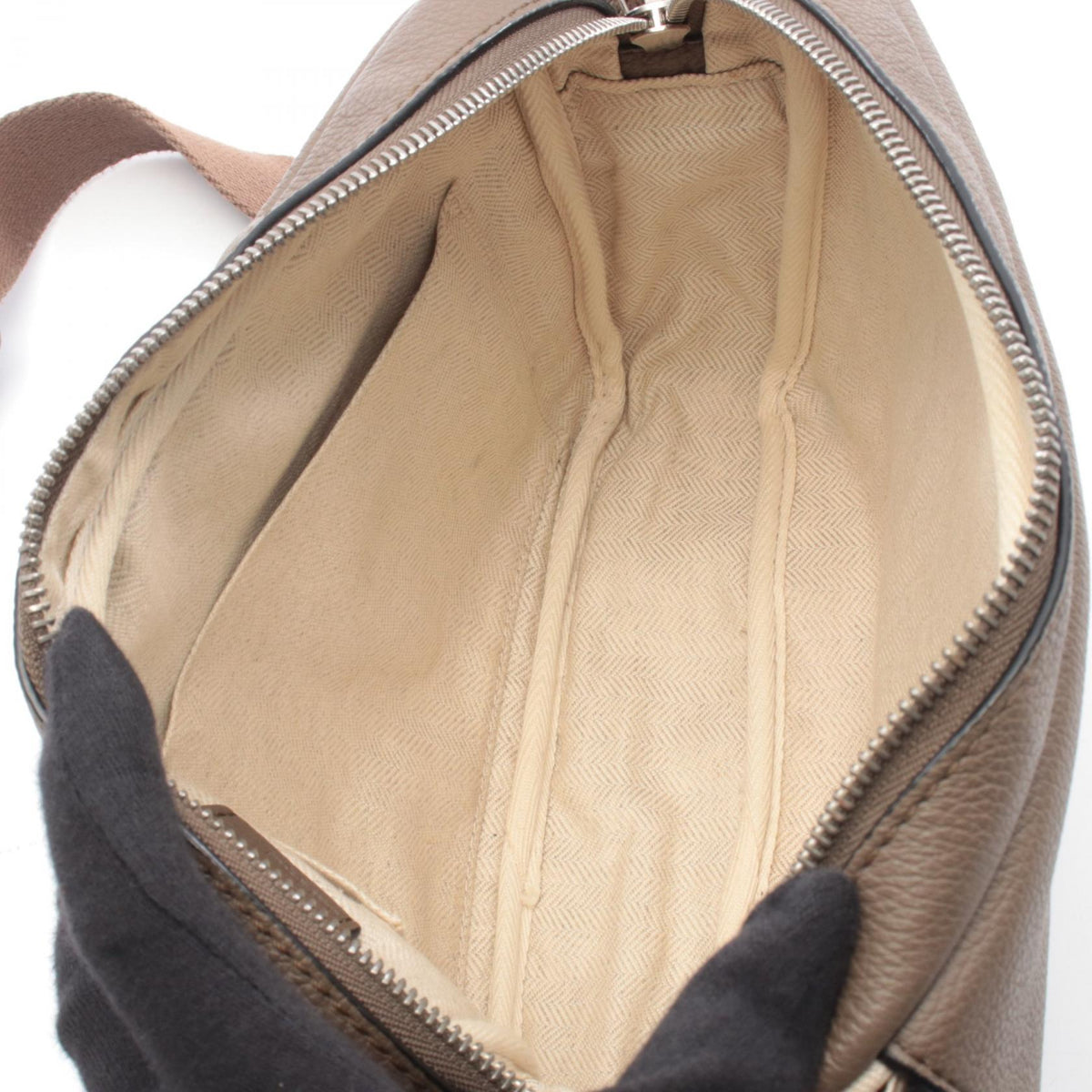 LOEWE Military Messenger XS · Leather