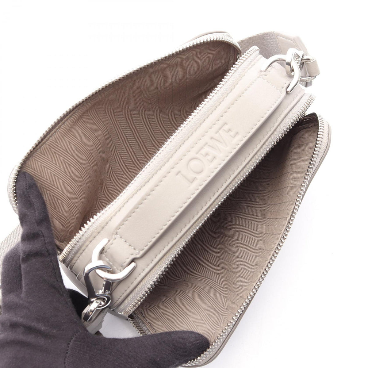 LOEWE Camera Mini · Leather Crossbody