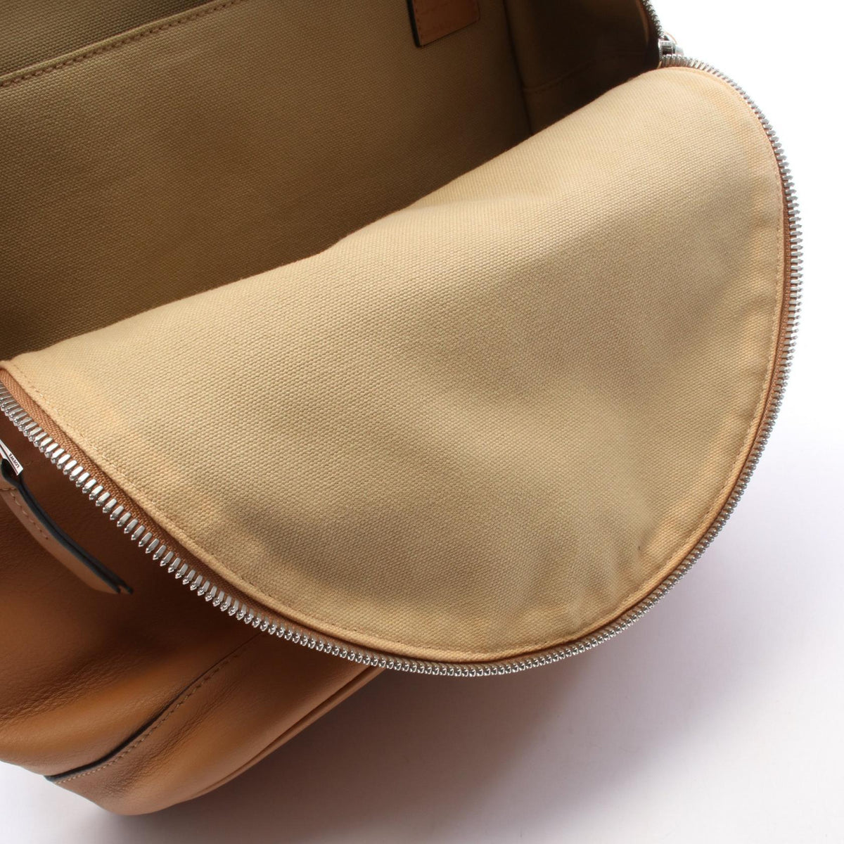 Loewe Round Backpack · Canvas & Leather