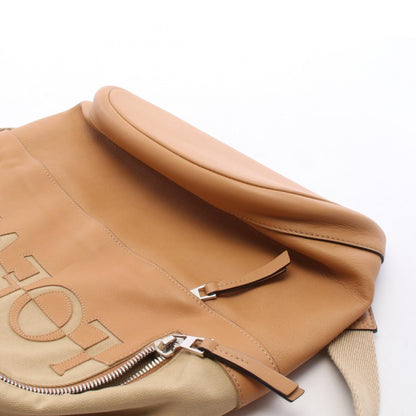 Loewe Round Backpack · Canvas & Leather