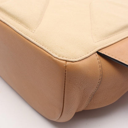 Loewe Round Backpack · Canvas & Leather