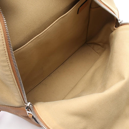 Loewe Round Backpack · Canvas & Leather