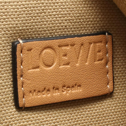 Loewe Round Backpack · Canvas & Leather