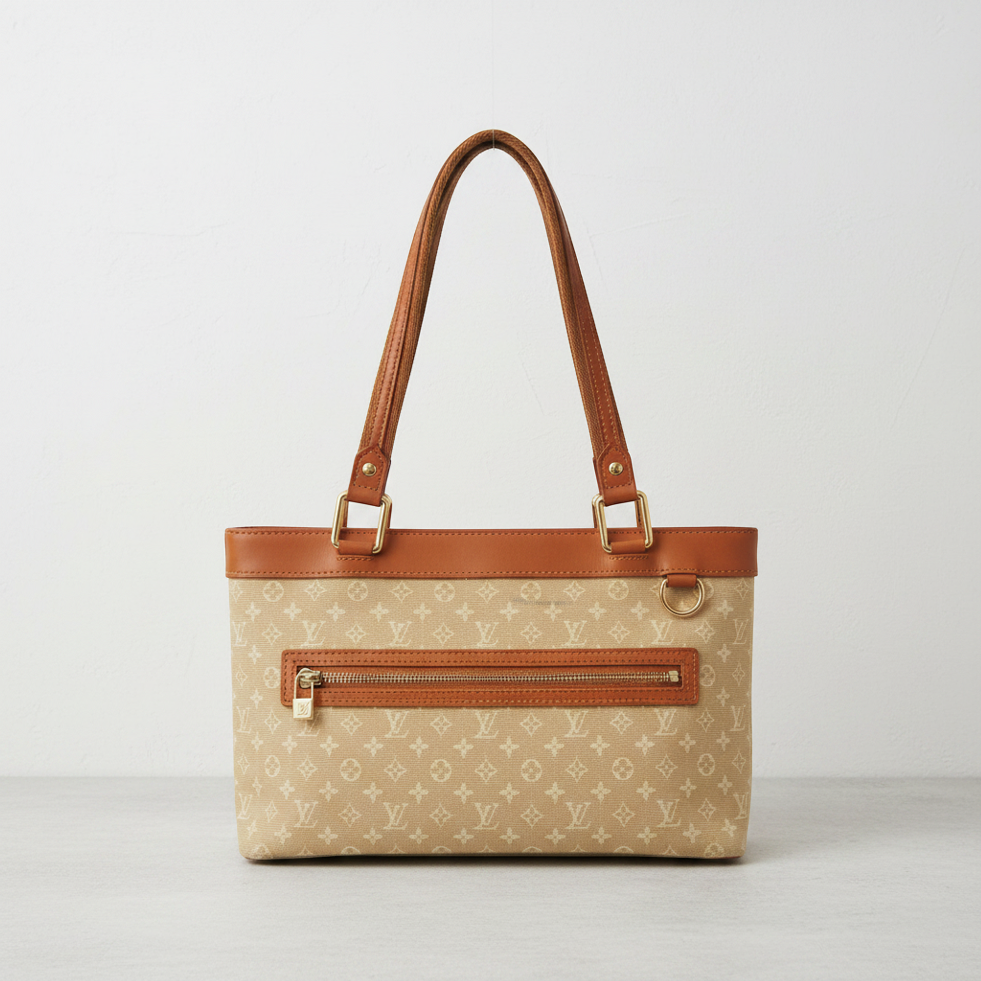Louis Vuitton Monogram Mini Lucille PM M92684 Women's Handbag Beige