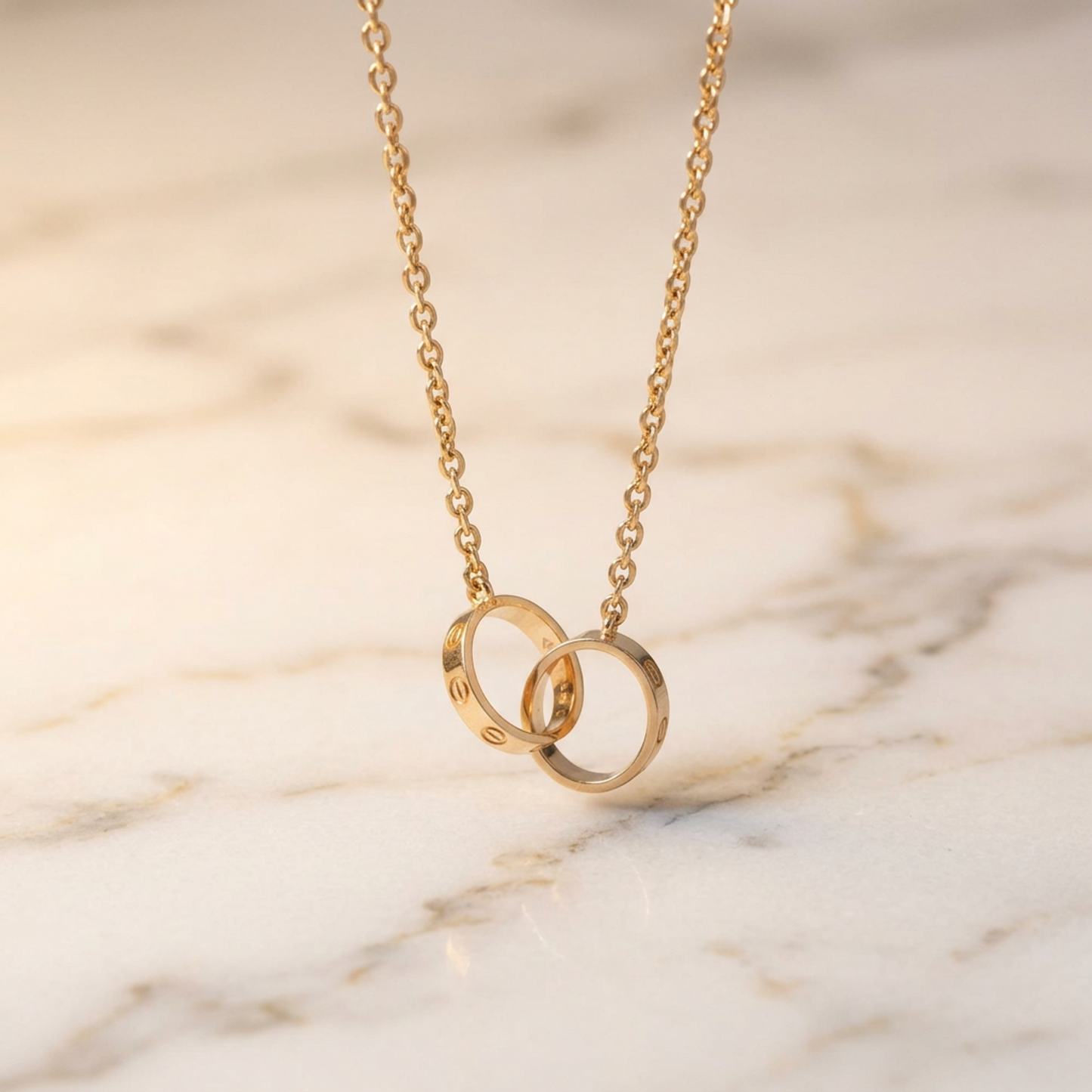Cartier Love B7212300 Pink Gold (18K) Men,Women Fashion Pendant Necklace (Pink Gold)