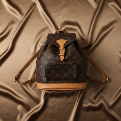 Louis Vuitton Monogram Montsouris MM M51136 Women's Backpack Monogram