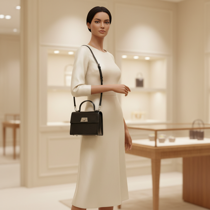 Louis Vuitton Epi Electric Sevigne M4053N Women's Shoulder Bag Black
