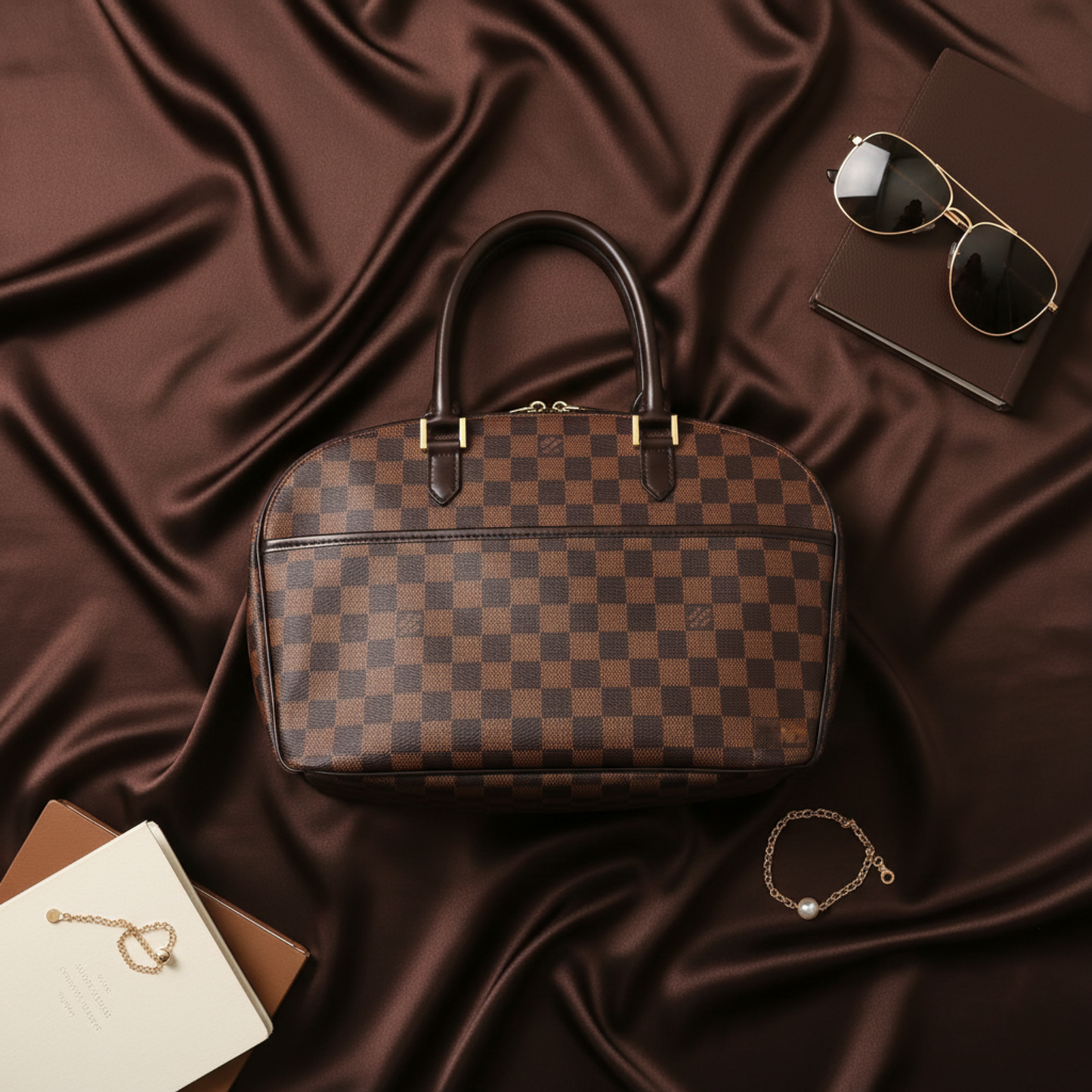 Louis Vuitton Damier Sarria Horizontal N51282 Handbag Ebene