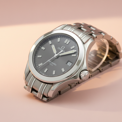 OMEGA Seamaster 120M Steel Quartz Ladies Watch 2581.43 Polished