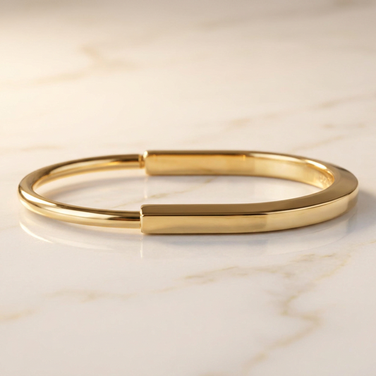 Tiffany Tiffany Rock Bangle 70185547 Rose Gold (18K) No Stone Bangle Rose Gold