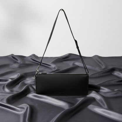 Balenciaga LEASH CLUTCH 658781 Women,Men Leather Shoulder Bag Black