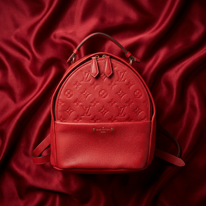 Louis Vuitton Monogram Empreinte Sorbonne M44015 Women's Backpack Cerise