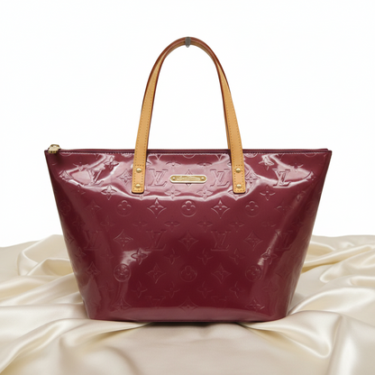 Louis Vuitton Monogram Vernis Bellevue PM M93584 Women's Handbag Violet