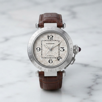CARTIER Pasha C Christmas LTD MOP Automatic Steel Watch W3107099