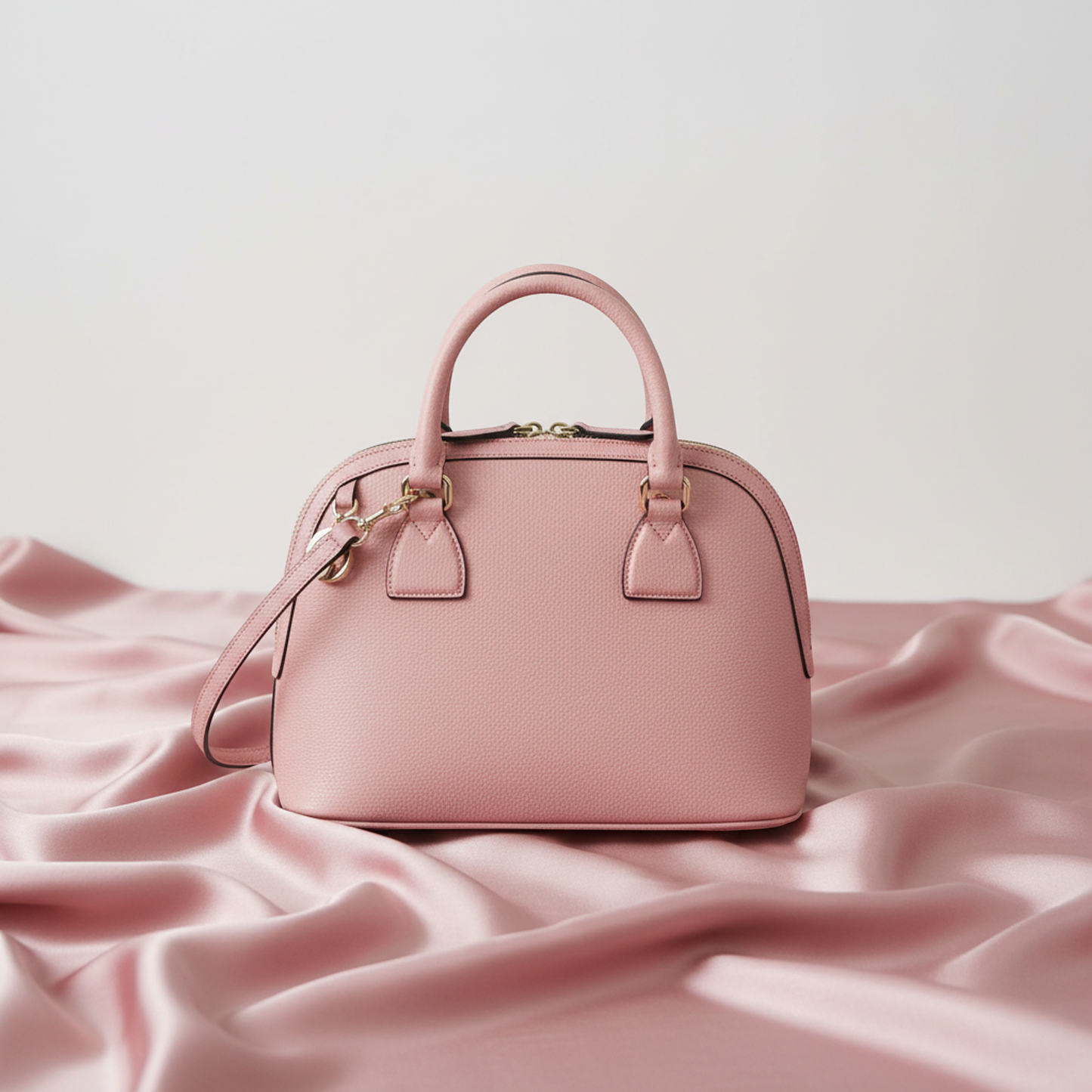 Gucci GG Charm 449662 Women's Leather Handbag,Shoulder Bag Light Pink