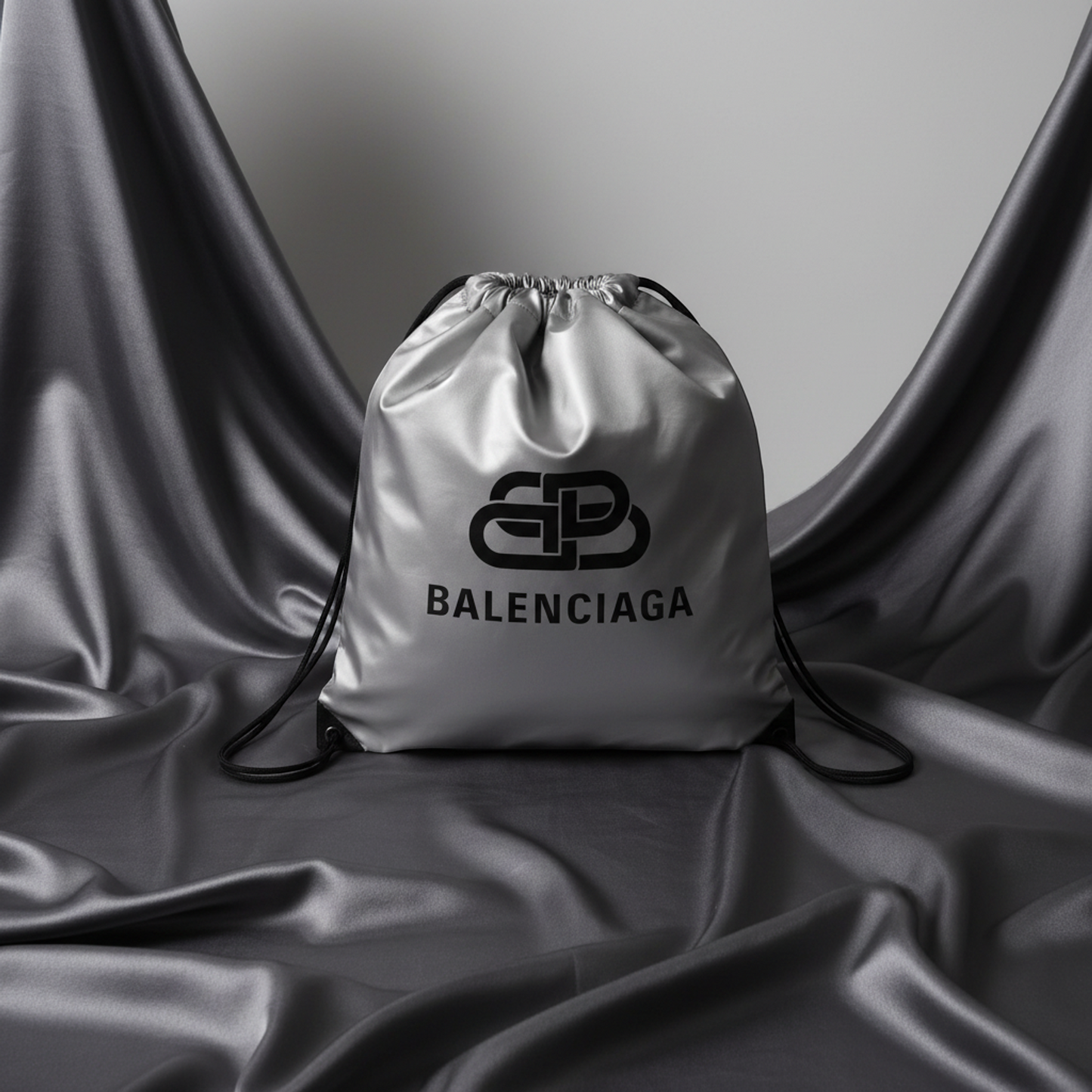 Balenciaga BB Explorer 593648 Women,Men PVC Backpack Silver