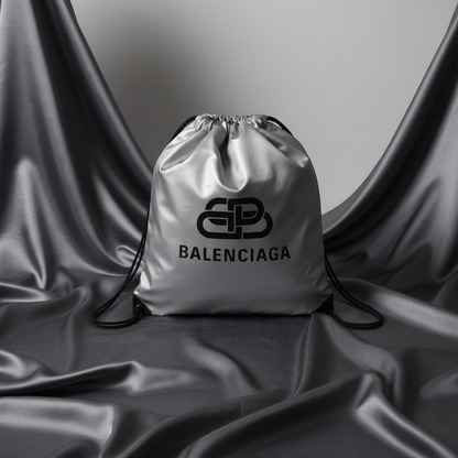 Balenciaga BB Explorer 593648 Women,Men PVC Backpack Silver