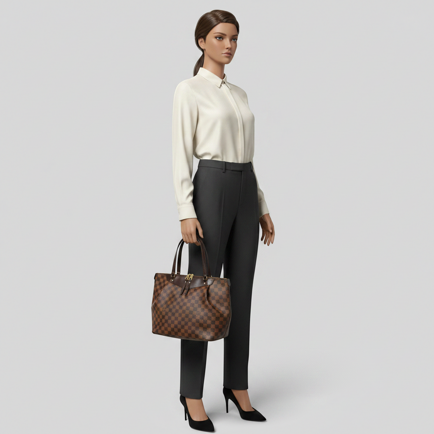 Louis Vuitton Damier Westminster GM N41103 Women's Tote Bag Ebene