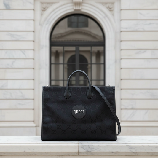 Gucci Off The Grid GG 630353 Men,Women Nylon Canvas,Leather Handbag,Shoulder Bag Black