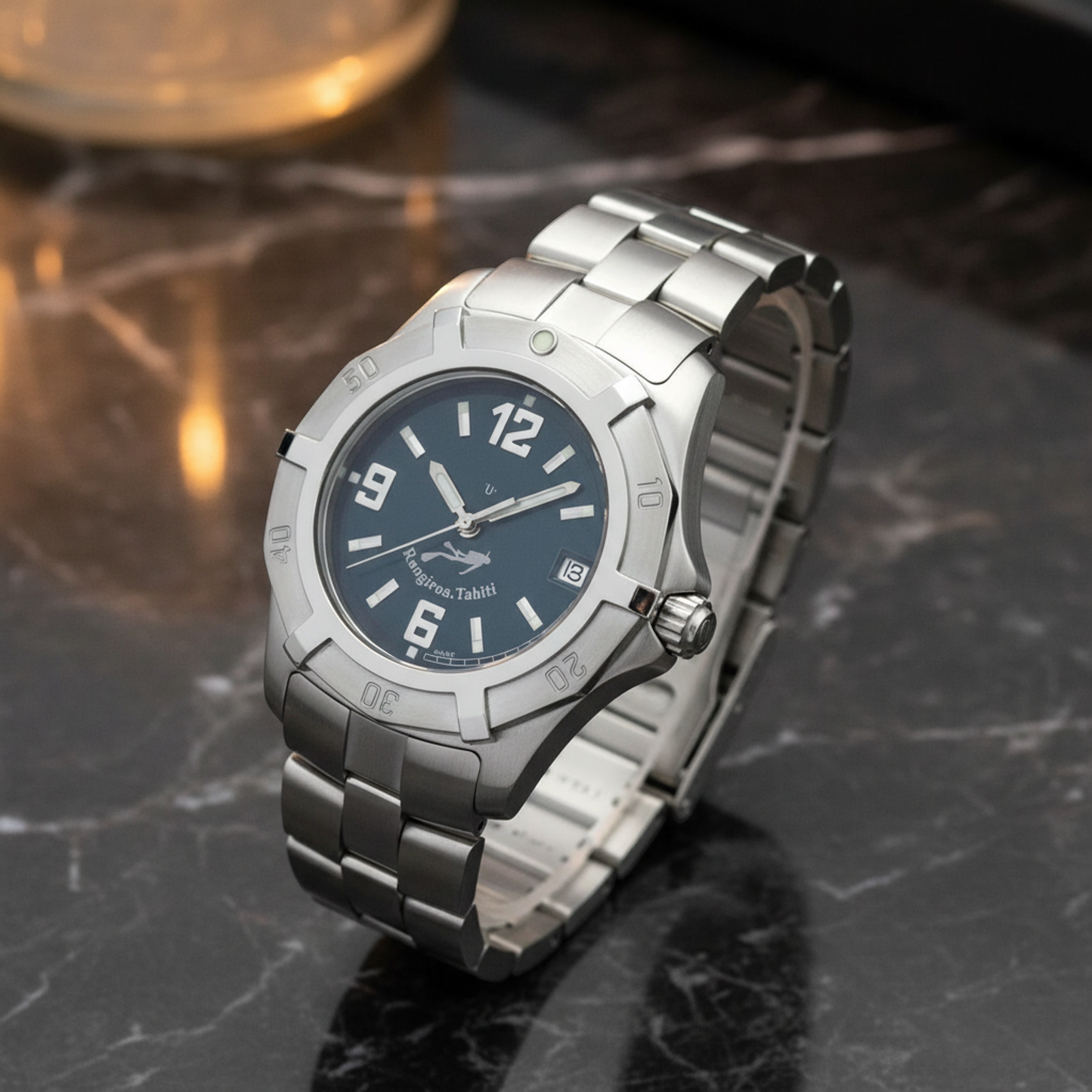 TAG HEUER 2000 Exclusive Rangiroa Tahiti Limited Watch WN111A Polished