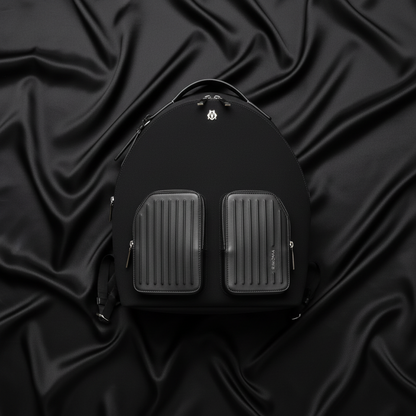 Coach NEVER STILL 52500001 Men,Women Leather,Canvas Backpack Black