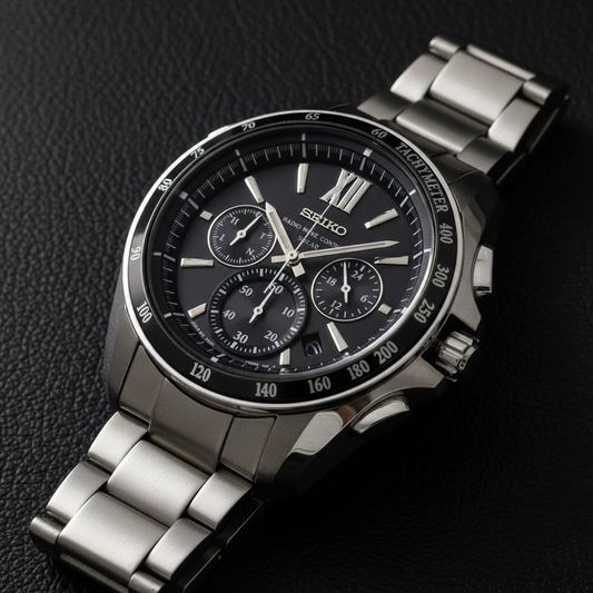 SEIKO Brightz Stainless Steel Solar Watch SAGA153(8B82-0AL0) Polished