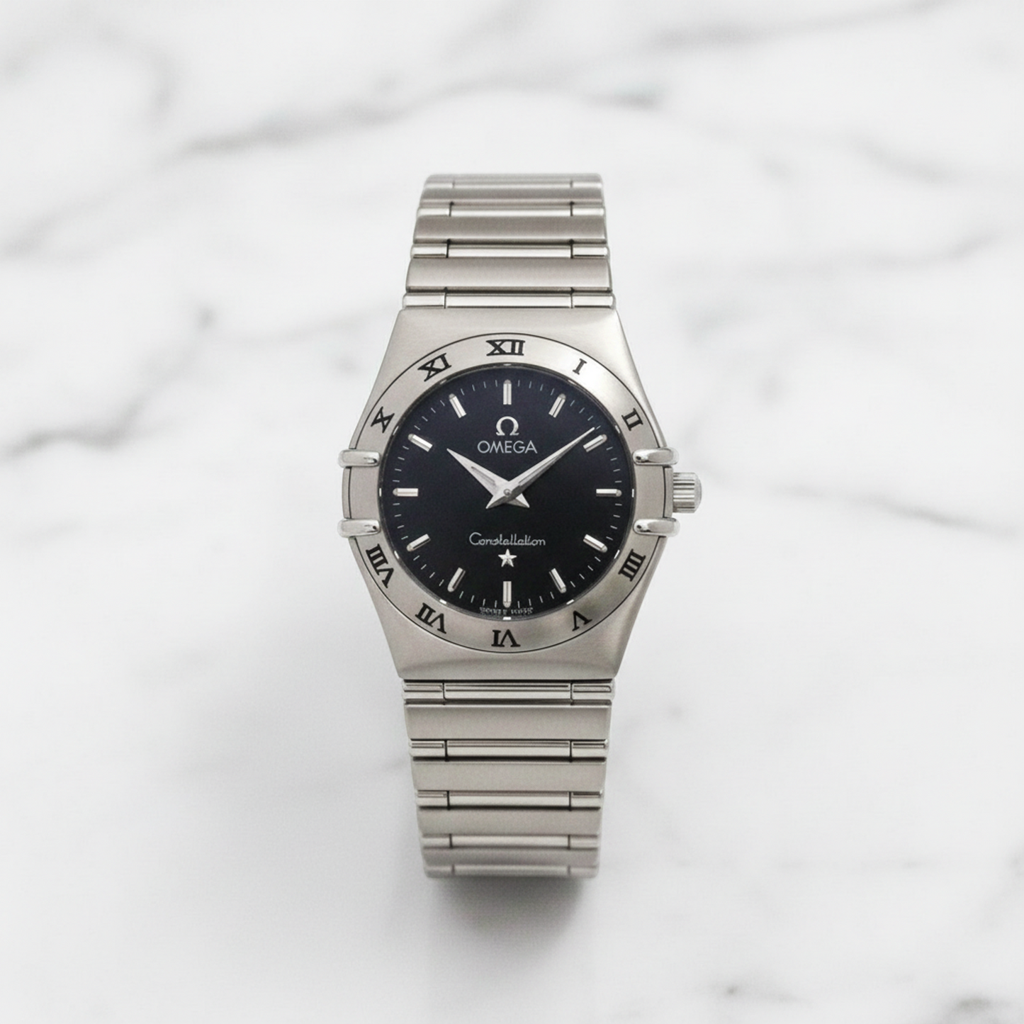 OMEGA Constellation Steel Quartz Ladies Watch 1572.40 Polished