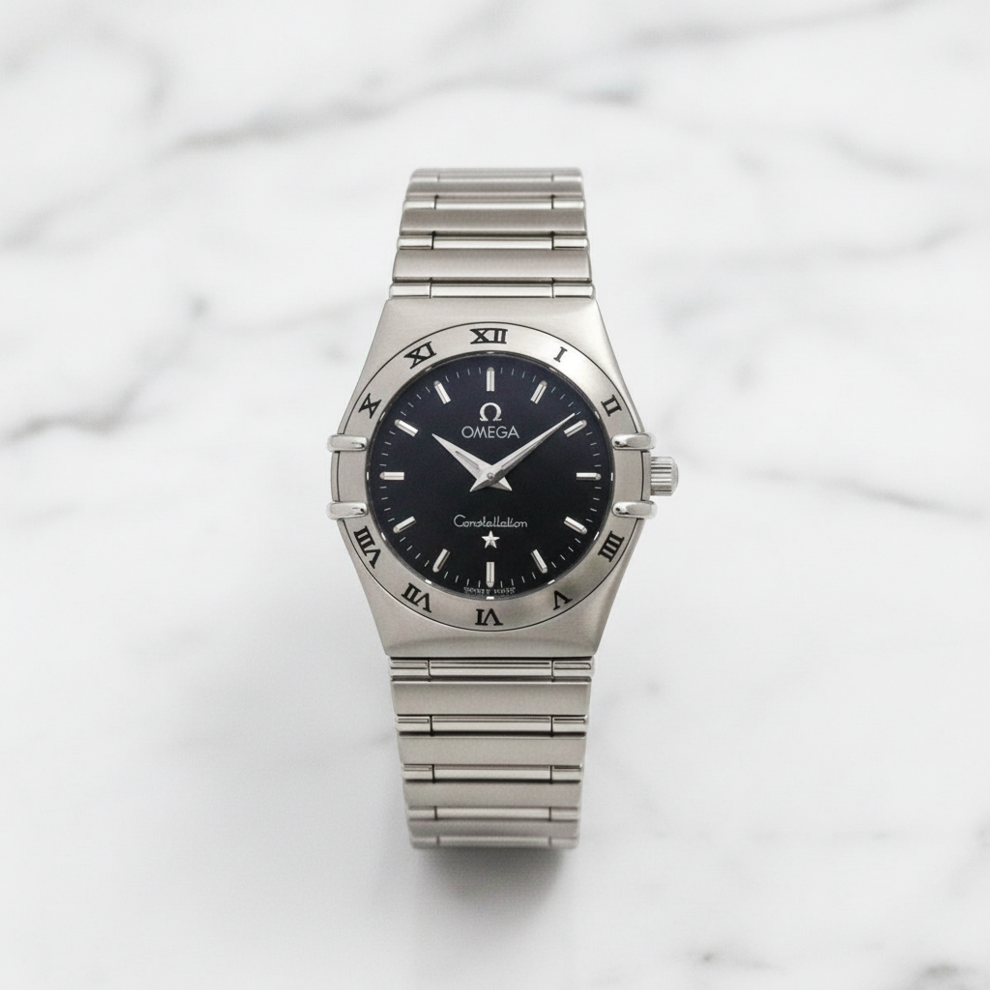 OMEGA Constellation Steel Quartz Ladies Watch 1572.40 Polished