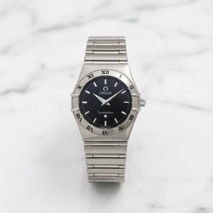 OMEGA Constellation Steel Quartz Ladies Watch 1572.40 Polished
