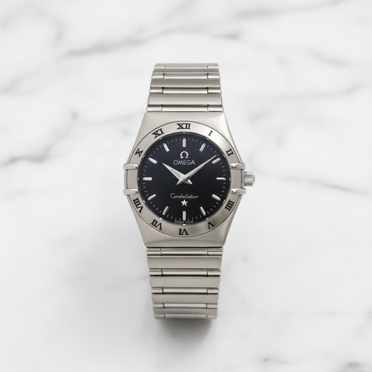 OMEGA Constellation Steel Quartz Ladies Watch 1572.40 Polished