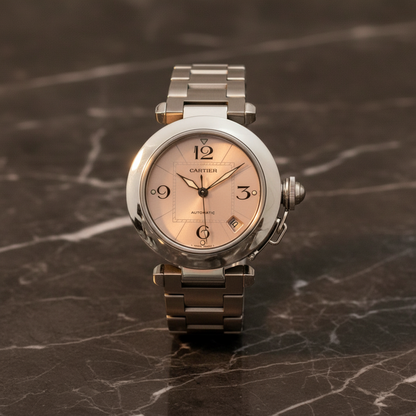 Cartier Pasha C Automatic Stainless Steel Unisex Dress/Formal W31075M7