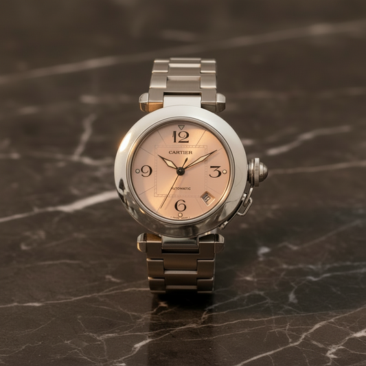 Cartier Pasha C Automatic Stainless Steel Unisex Dress/Formal W31075M7