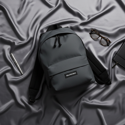 Balenciaga Explorer Backpack S 558163 Men,Women Nylon Backpack Black,Gray