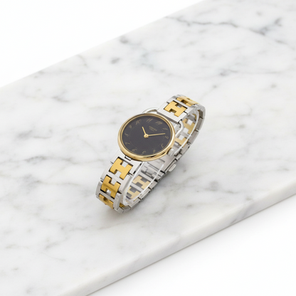 HERMES Arceau Quartz Gold Plated Steel Quartz Ladies Watch Polished