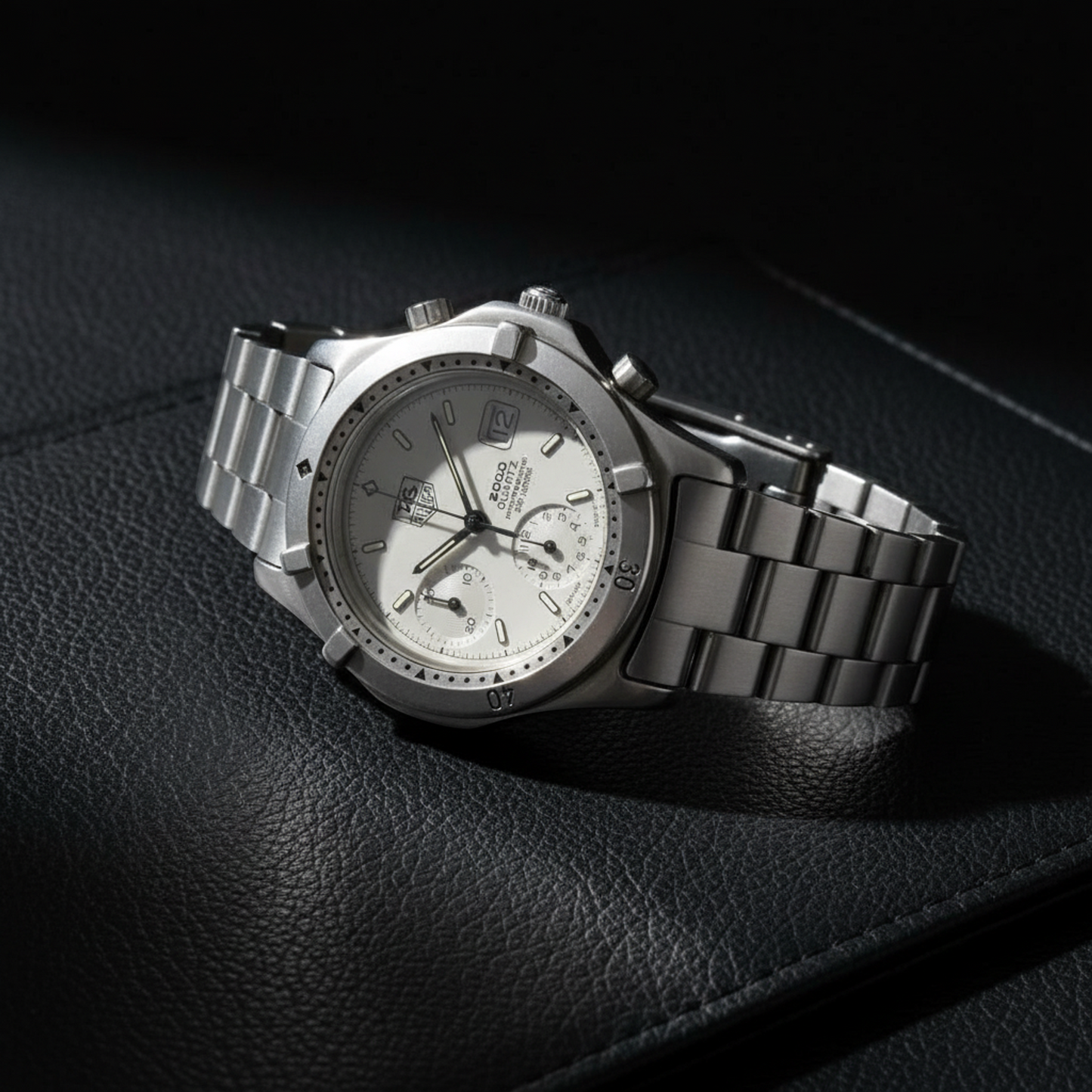 TAG HEUER 2000 Series Steel Quartz Mens Watch 262.206 1
