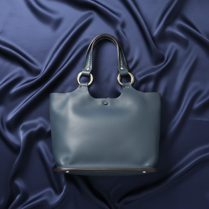 Bally Mini Bag Women's Leather Handbag Blue