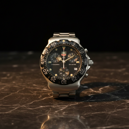 TAG HEUER 2000 Formula 1 Chronograph Steel Quartz Mens Watch CA1211