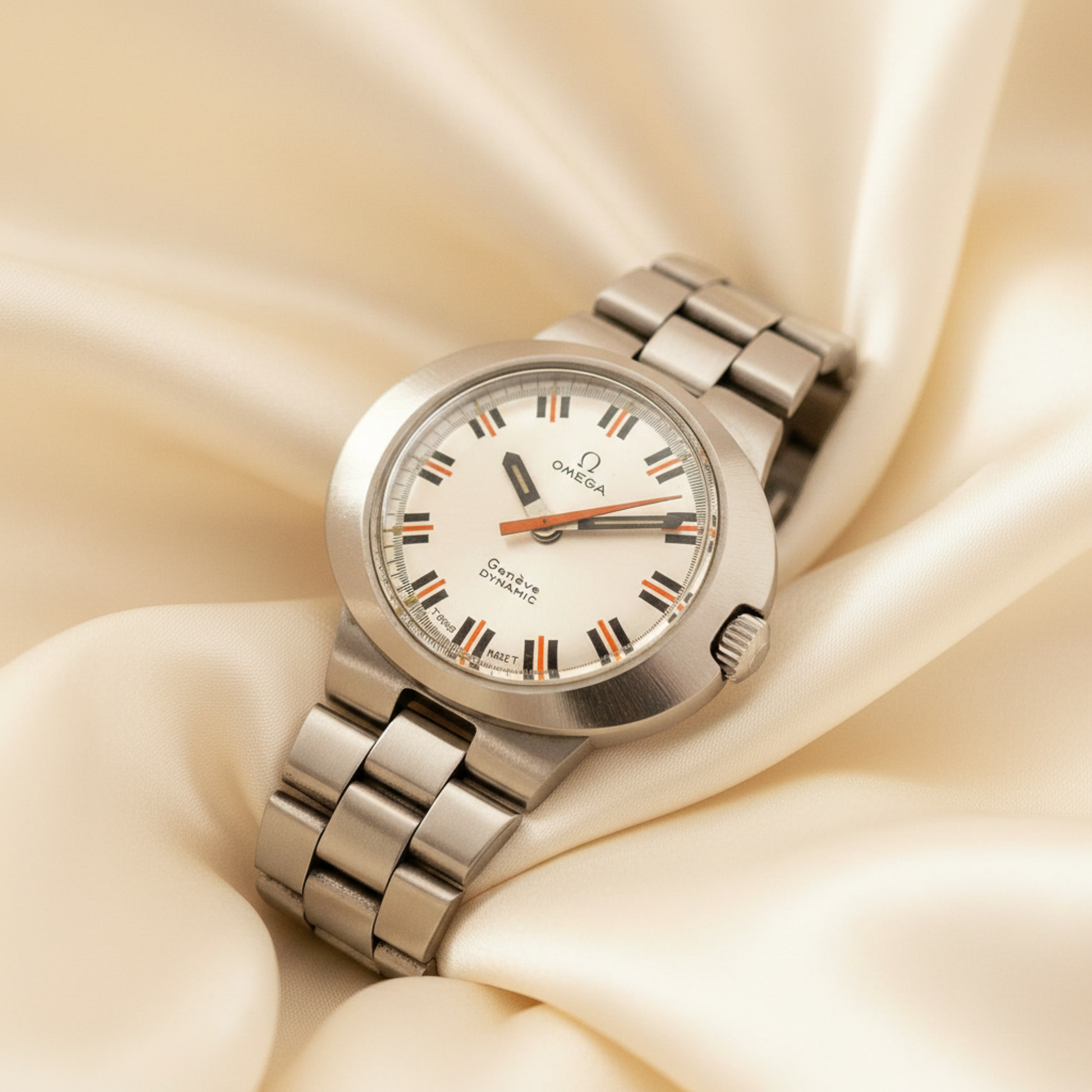 OMEGA Geneve Dynamic Cal 630 Automatic Ladies Watch 566.015 Vintage