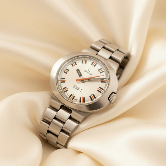 OMEGA Geneve Dynamic Cal 630 Automatic Ladies Watch 566.015 Vintage