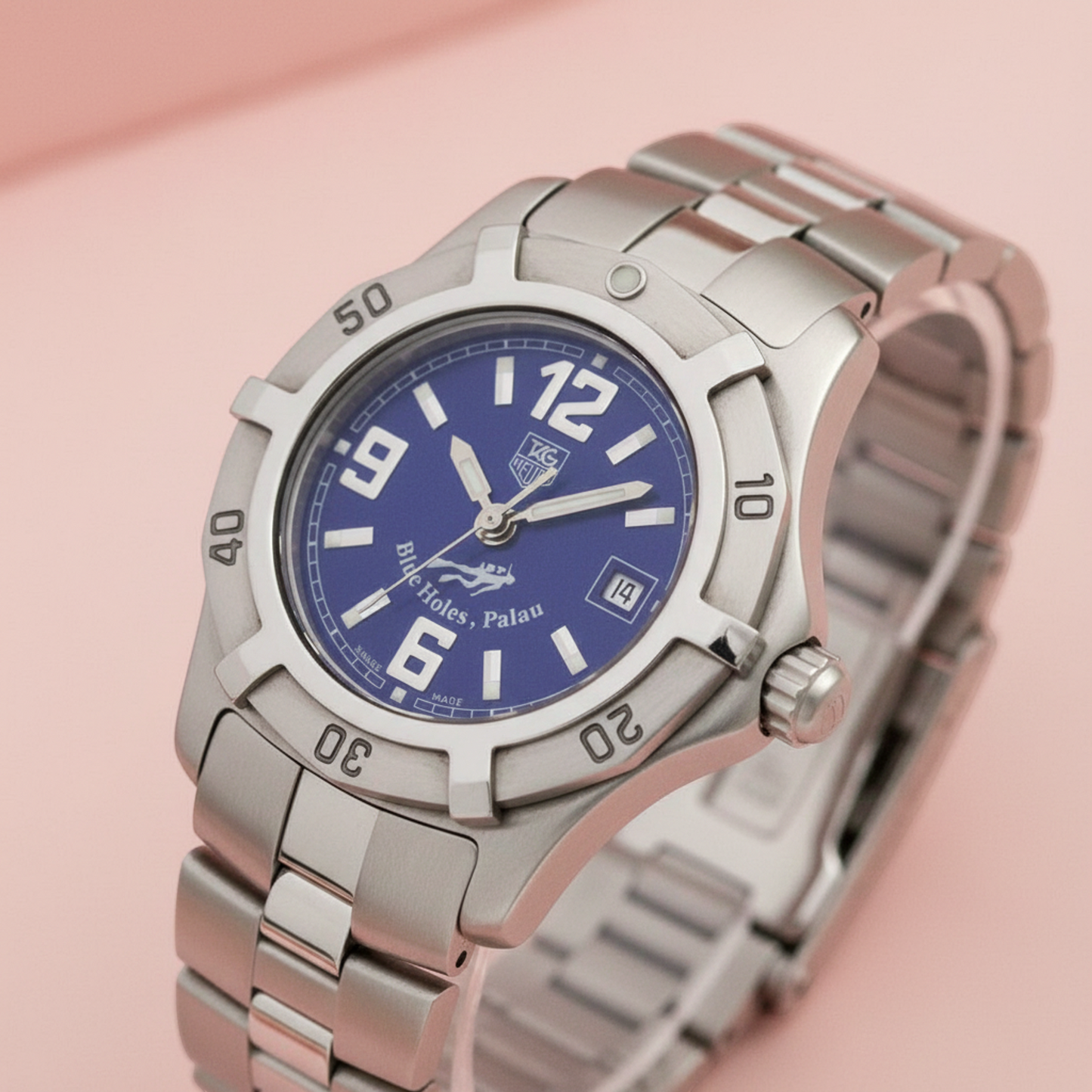 TAG HEUER 2000 Exclusive Steel Quartz Ladies Watch WN1316 Polished
