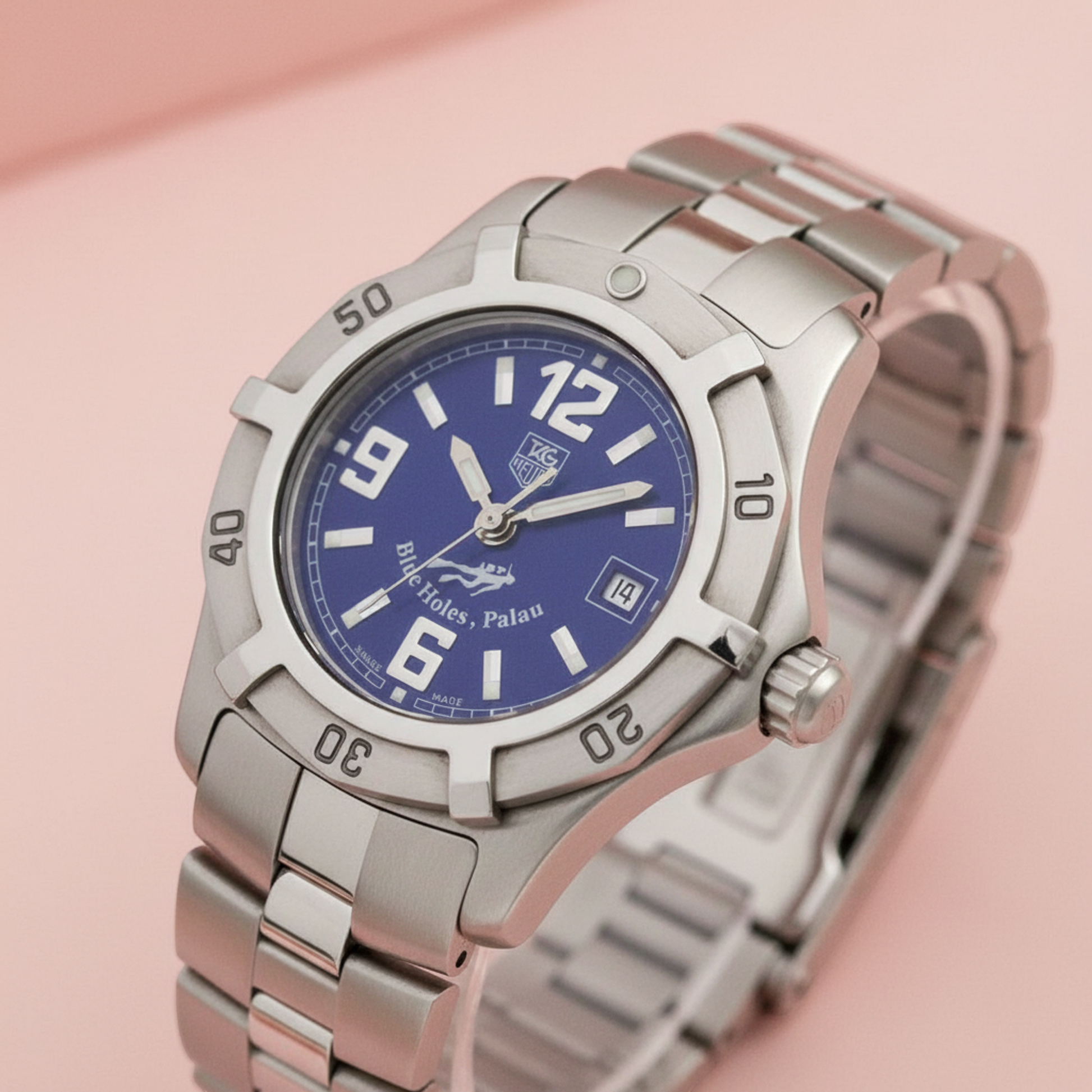 TAG HEUER 2000 Exclusive Steel Quartz Ladies Watch WN1316 Polished