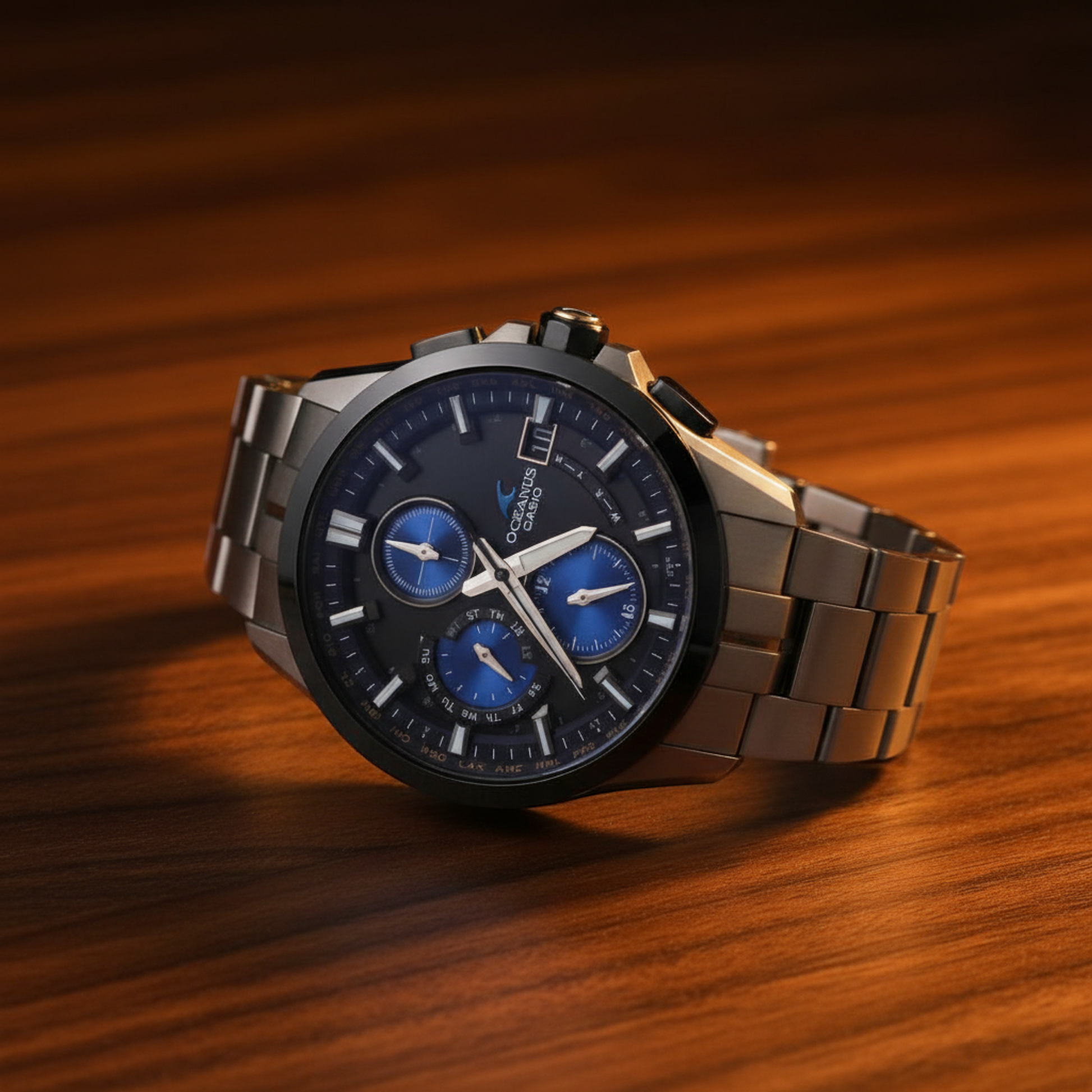 CASIO Oceanus Manta 10th Anniversary LTD Solar Titanium Watch OCW-S3001C-1AJF