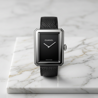 CHANEL Boy-Friend Steel Leather Quartz Ladies Watch H5317 (外装仕上げ済み)