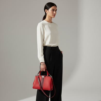 Louis Vuitton Astrid M54375 Women's Handbag,Shoulder Bag Red Color