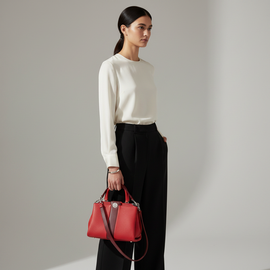 Louis Vuitton Astrid M54375 Women's Handbag,Shoulder Bag Red Color