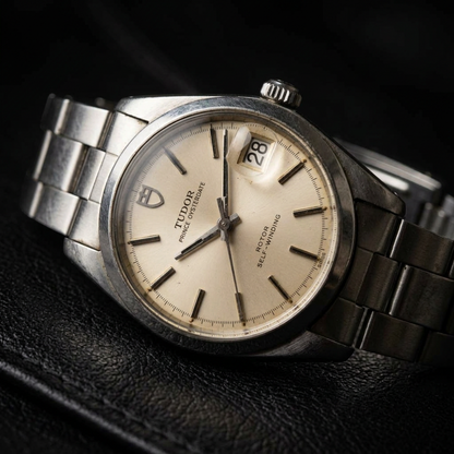 TUDOR Prince Oyster Date Stainless Steel Automatic Mens Watch 7989/0