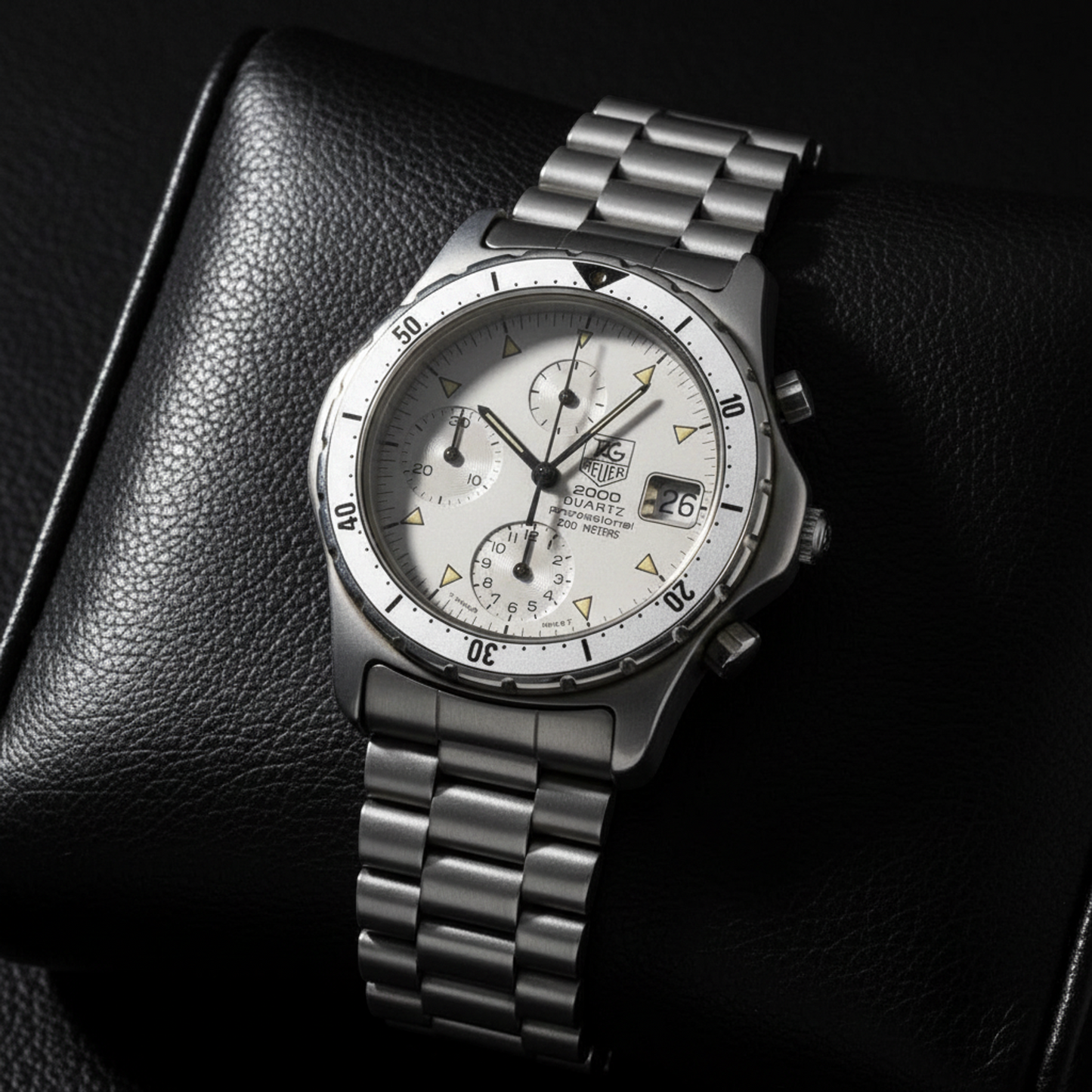 TAG HEUER Chronograph Quartz Stainless Steel Mens Watch 272.006